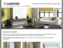 Tablet Screenshot of gardnerep.com